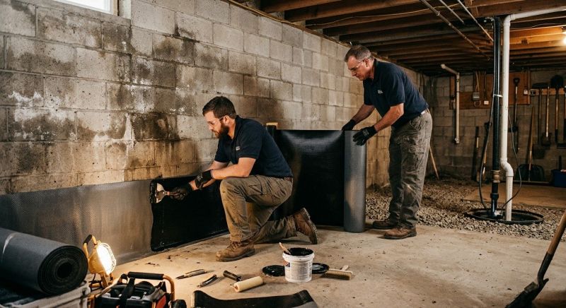 Basement Walls Waterproofing in Montgomery, AL